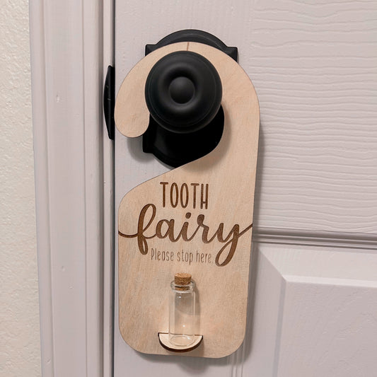 Tooth Fairy Hanger w/Bottle