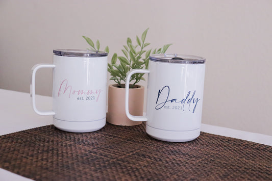 New Mommy/Daddy Mugs