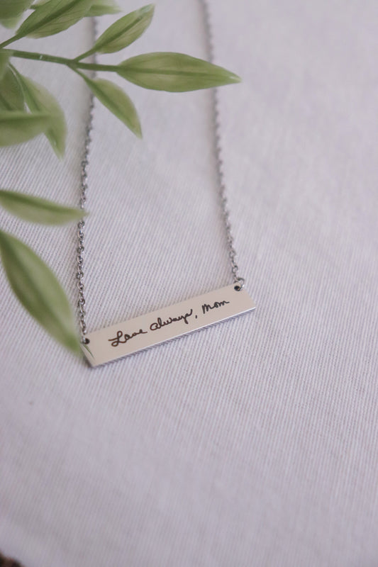 Handwriting Necklace